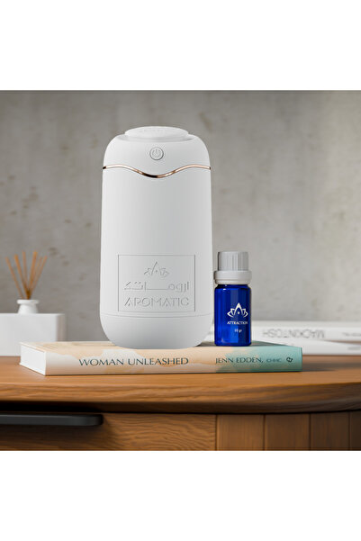 AROMATIC جهاز التعطير المتنقل Af60 ابيض