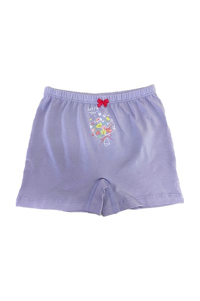 ÖZKAN underwear Özkan 41602 5 пакета памучни меки и удобни къси боксерки за момичета в различни цветове