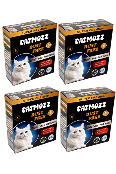 CatMozz Dust Free %100 Tozsuz Süper Premium Aktif Karbon Topaklaşan Hipoalerj...