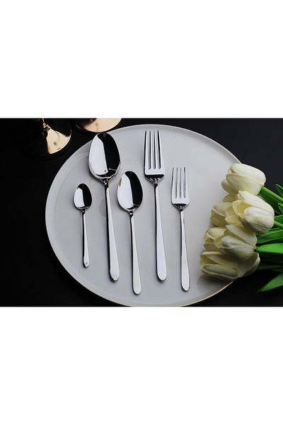 Rollers Vizyon 40 Piece Fork Spoon Set for 8 People