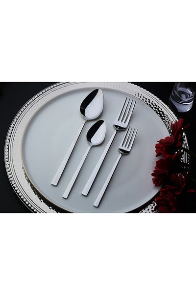 Rollers Mercan 24 Piece Fork Spoon Set for 6 People