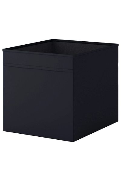 IKEA صندوق DRÖNA أسود مقاس 33x38x33 سم