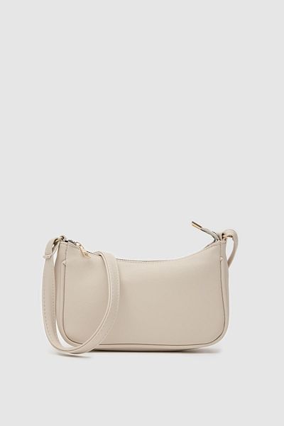 Shule Bags Κρέμα τσάντας χιαστί πορτοφολιού Clara