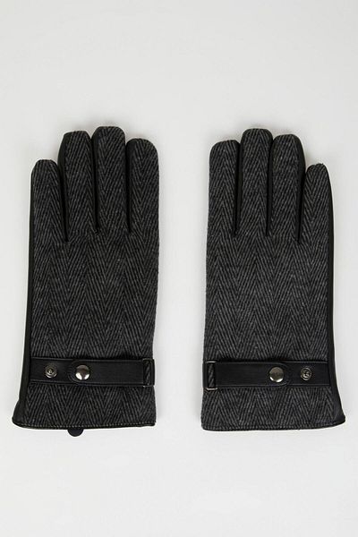 DeFacto Faux Leather Men's Gloves - A6623ax23wn