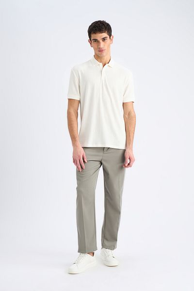 DeFacto Tricou cu mânecă scurtă cu gât polo cu croiala normală C4140ax24sm