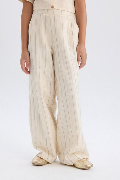 DeFacto Girls Wide Leg Wide Leg Cotton Pants D9132A825Sp