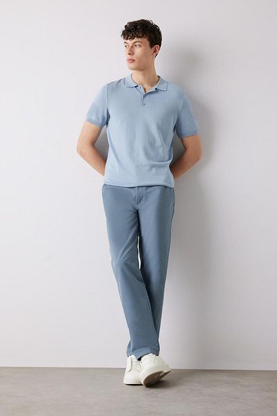 DeFacto Pantaloni din pânză Chino cu picioare drepte D7349AX25SP