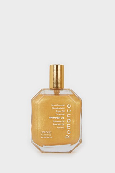 DeFacto Kadın Shımmer Romance Floral - Fruity 100 ml Parıltılı Vücut Yağı E9461AXNS