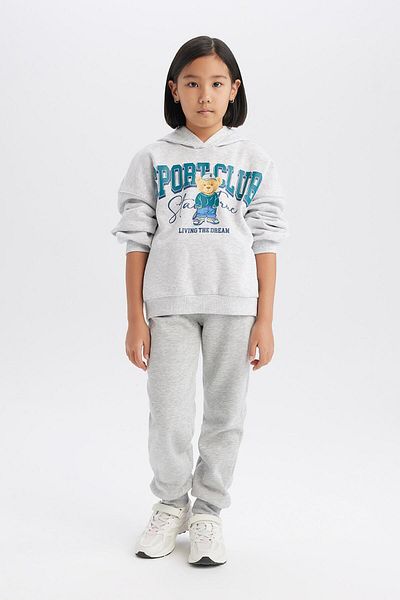DeFacto Pantaloni de sport de bază pentru fete D7009a824wn