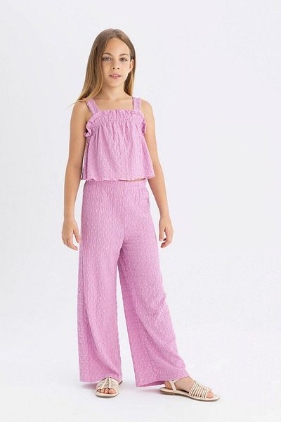 DeFacto Pantaloni pentru fetiță cu picioare largi - C5327a824sm