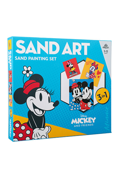 Red Castle Yetişkin Kum Boyama Aktivite Seti, Disney Mikey Minnie and Friends...