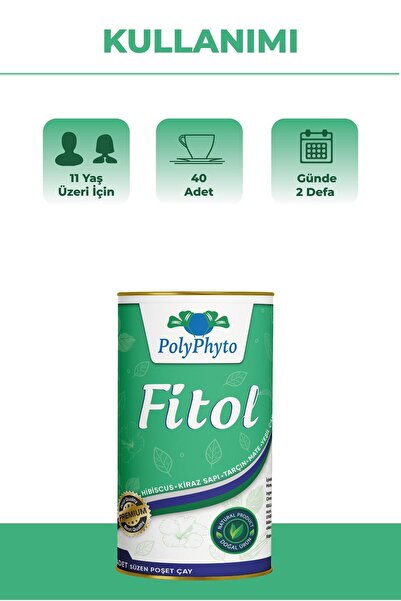 PolyPhyto Fitol 40 Süzen Poşet Çay