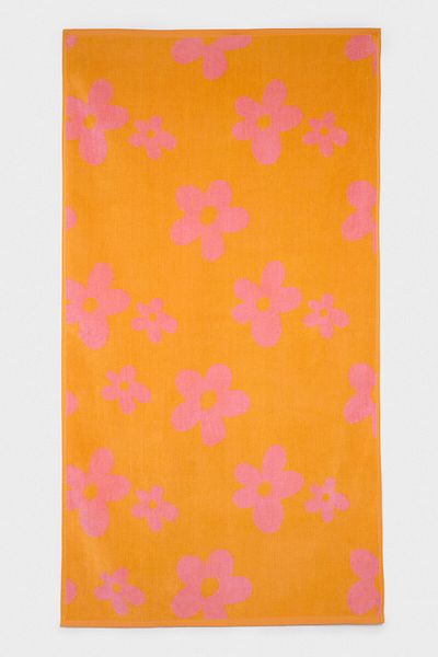DeFacto Women's Floral Cotton Beach Towel Z9266Az23Sm