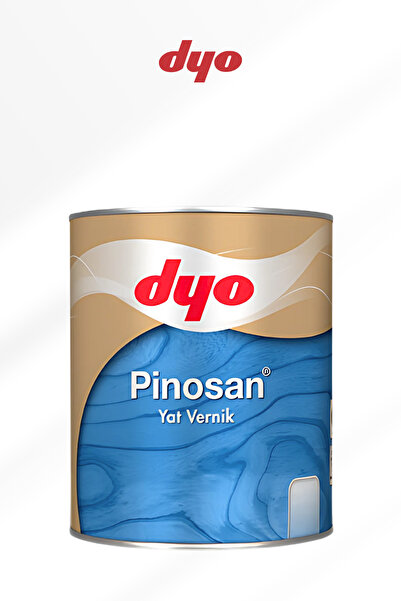 Dyo Pinosan Yat Verniği Şeffaf - Ahşap Yüzeyler İçin Suya Dayanıklı Parlak Vernik | 0,75L - 2,5L