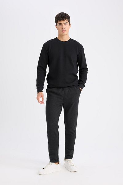 DeFacto Pike Slim Sweatpants Slim Fit Slim Fit Straight Leg Tie Waist with Pockets R9261Az24Au