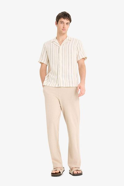 DeFacto Breite Bein Taille Taille Schnürung Bein Trainingsanzug (E5212AX25SM)