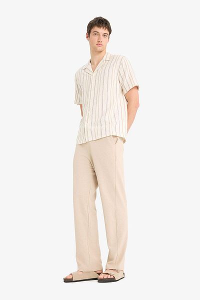 DeFacto Breite Bein Taille Taille Schnürung Bein Trainingsanzug (E5212AX25SM)