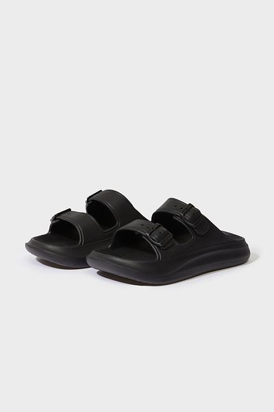 DeFacto Men's Eva Slippers D4280AX24HS - Flat Sole, Double Banded