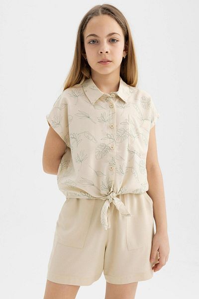 DeFacto Κοριτσίστικο σορτς Viscose - B5050A824HS