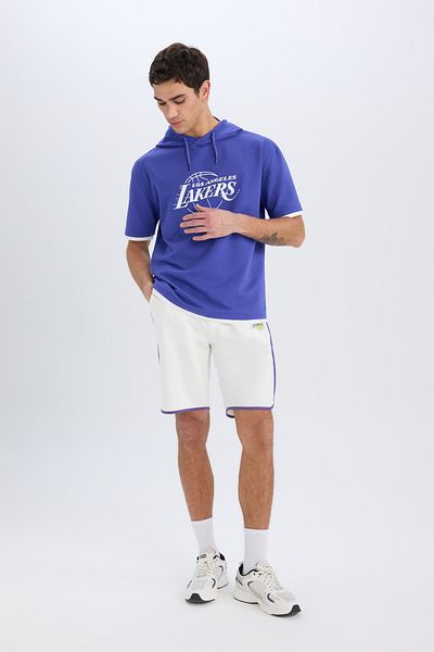 DeFacto شورت من القطن الممشط من Fit Nba Los Angeles Lakers