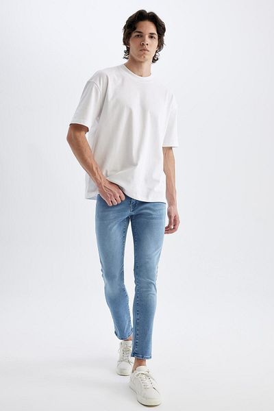 DeFacto Pedro Slim Fit Regular Waist Skinny Leg Jeans - D1832AX24SM