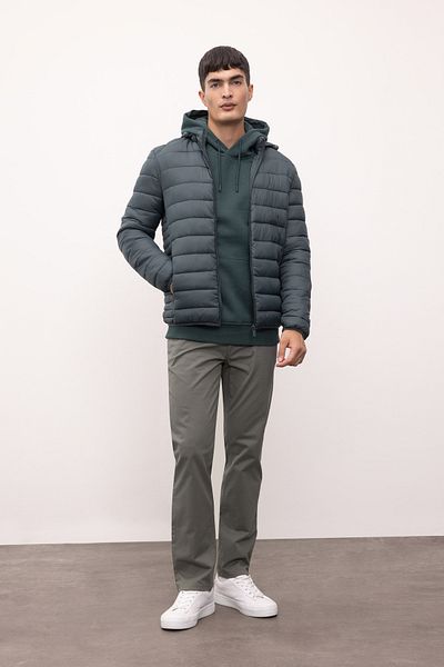 DeFacto Jachetă pufă cu glugă, slim Fit N4661az23au