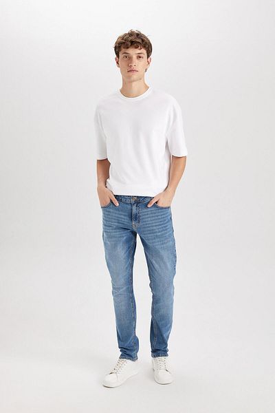 DeFacto Джинси Pedro Slim Fit Regular Waist Narrow Paca Jean D6469AX24AU