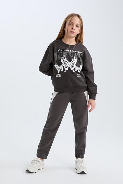 DeFacto Girl's Elastic Waist Jogger Sweatpants 3183825