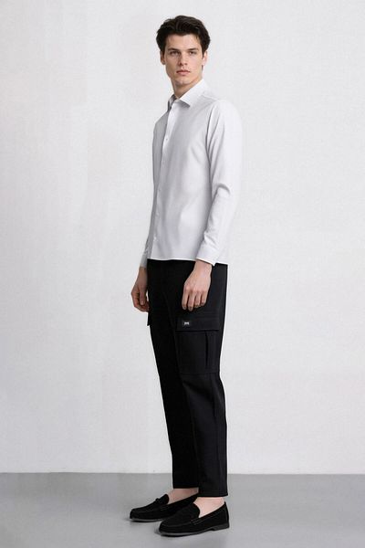 DeFacto Relax Fit Trousers Straight Leg with Cargo Pockets D5967Ax25Sp