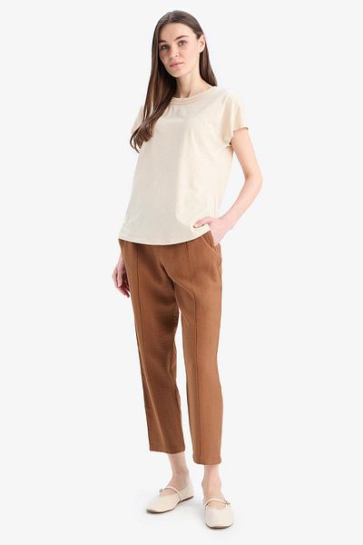 DeFacto Jogger Fit Stretchy Waist Straight Leg Pants D2573Ax25Sp