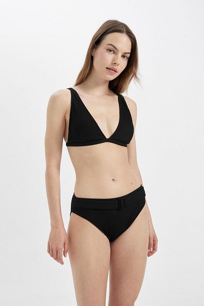 DeFacto Fall In Love Regular Fit Belted Bikini Bottom T5231az22sm