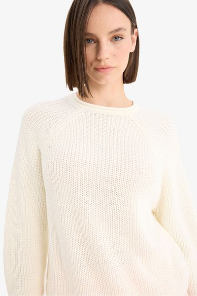 DeFacto Πλεκτό πουλόβερ Cool Relax Fit Crop