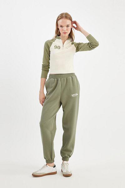 DeFacto Pantaloni de sport Coool Jogger, talie elastică, buzunar plat de bază Z7072az24wn