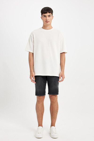 DeFacto Σορτς Jean Bermuda - Regular Fit D3960AX24SM