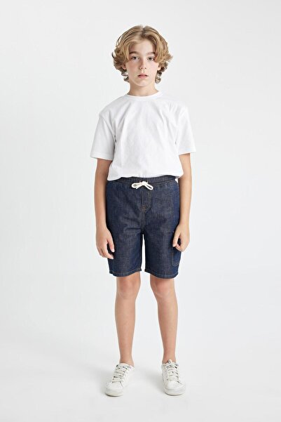 DeFacto Erkek Çocuk Jean Şort D2687A824SM