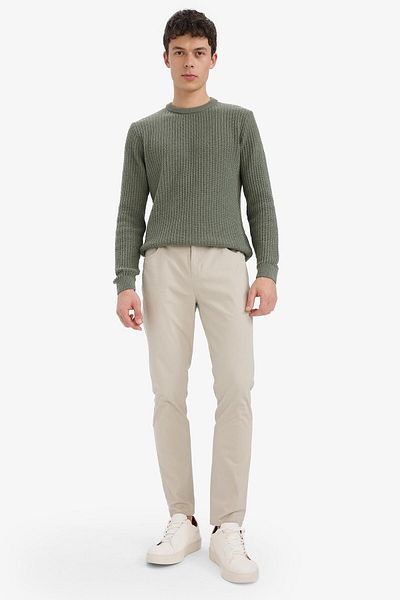 DeFacto Pantaloni slim fit slim cu picioare înguste B2089AX25AU