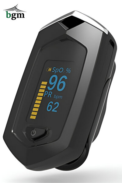 bgm Premium Pulse Oksimetre Nabız ve Oksijen Ölçer Premium Kalite Şarjlı Oksimetre