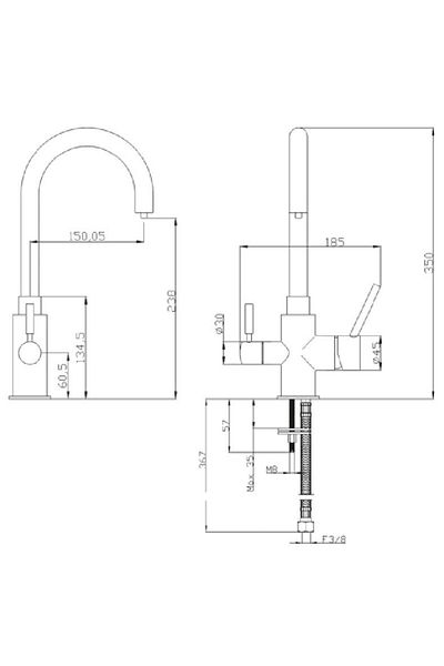 Penta May Drinking Water-Sink Faucet 6535