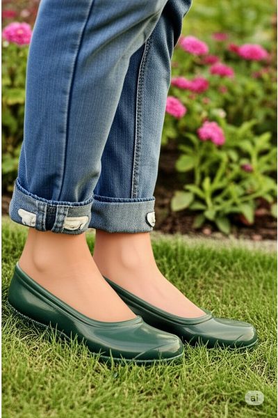 belixspor Zenne Colorful Nude Garden and Agriculture Women's Shoes 35-41 Green