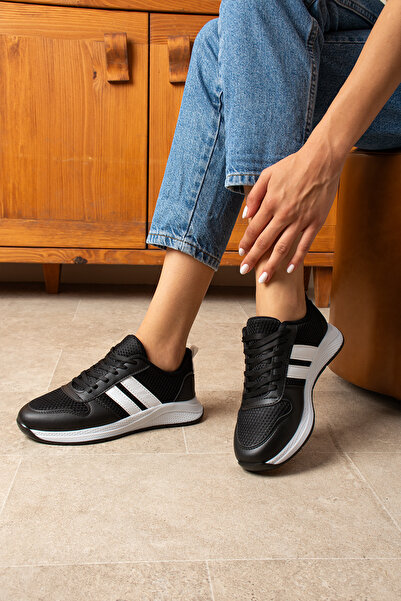 galya shoes أسود - أحذية رياضية نسائية أحذية رياضية يومية لتقويم العظام