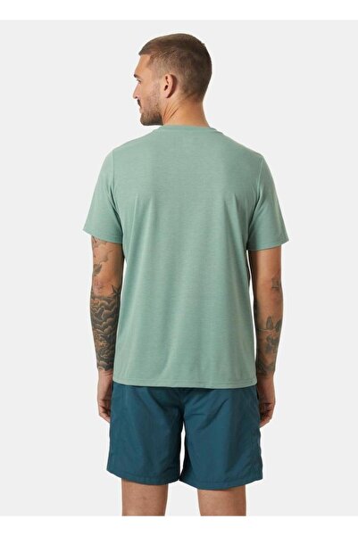 Helly Hansen Ανδρικό γραφικό μπλουζάκι με πράσινη στρογγυλή λαιμόκοψη Hp Race