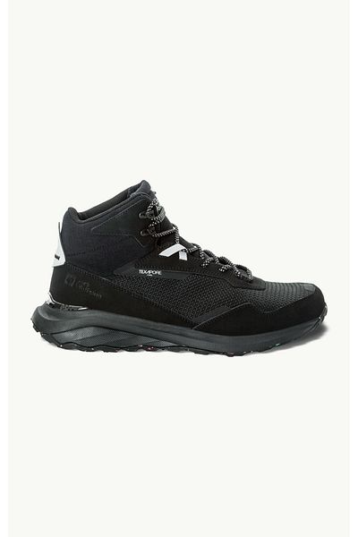 Jack Wolfskin حذاء Dromoventure Texapore Mid للرجال باللون الرمادي حذاء رجالي 4059661-6350
