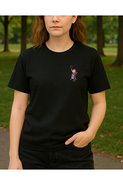 Ebiidesign Esrarengiz Kasaba Mabel ve Dipper Tasarımlı Baskılı T-Shirt