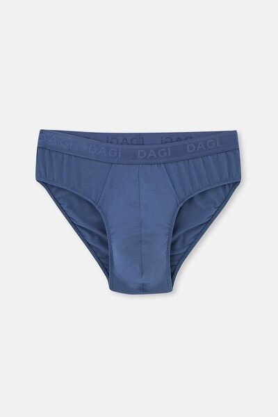 Dagi Slip Indigo Plain Micro Modal