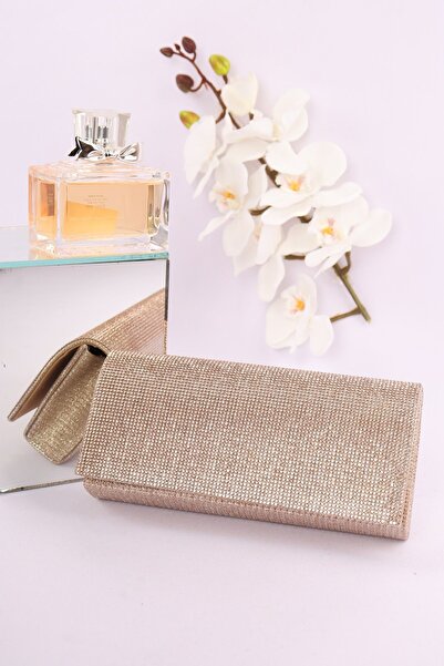 weem bag إليسارا EB0255 |   حقيبة سهرة مخططة من حجر كوبرا