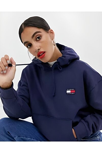 Tommy Hilfiger Tommy Jeans Sweatshırt Tjw Tommy Badge Regular Rahat Kesim