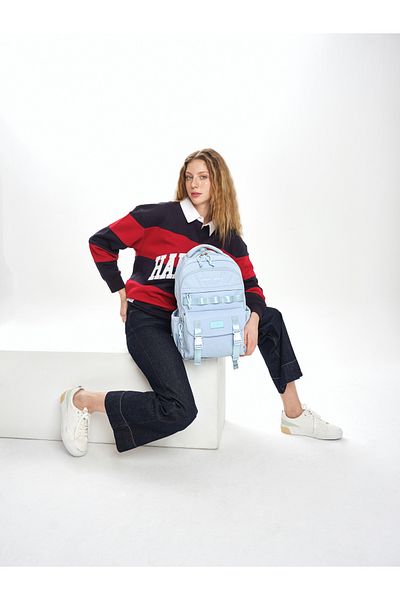 Pierre Cardin Unisex Children's Multi-Eye Backpack School Bag 07Pck2318