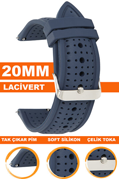 COBRA 20mm Fossil-Welder-Casio-Seiko-Omega-Armani Watch Compatible Silicone W...