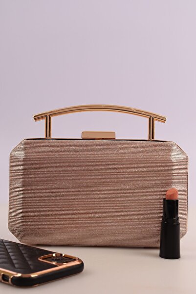 weem bag Elysara EB0710 | SİNDİRELLA GÖSTERİŞLİ DEMİR SAPLI ABİYE ÇANTA