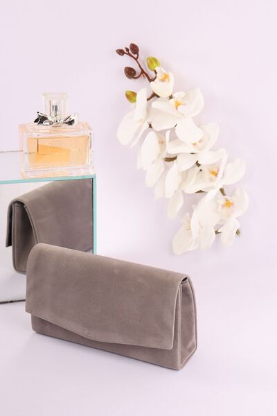 weem bag Elysara EB0201 | SÜET ZARİF MİNİK ZARF ABİYE ÇANTA